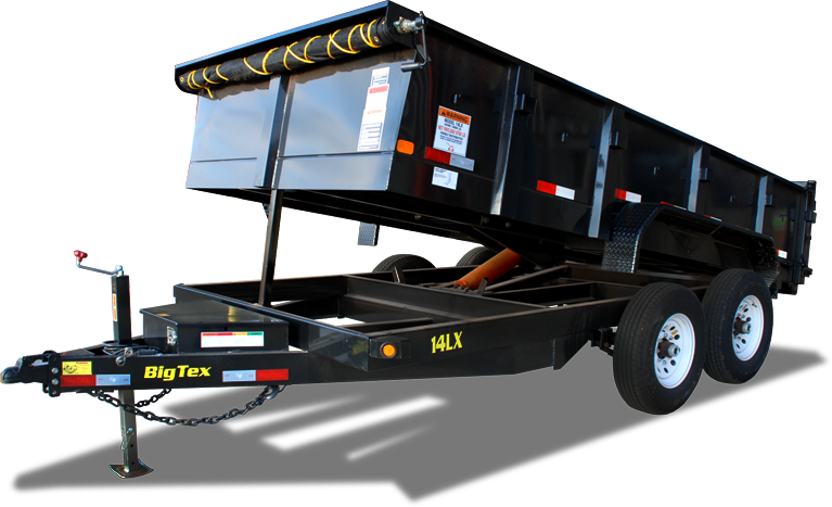 6 Yrd., 14 ft. Dump Trailer