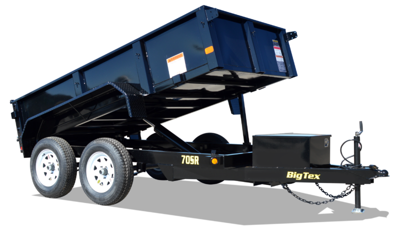 BigTex/ MaxXd 3 yrd 10 ft dump trailer.